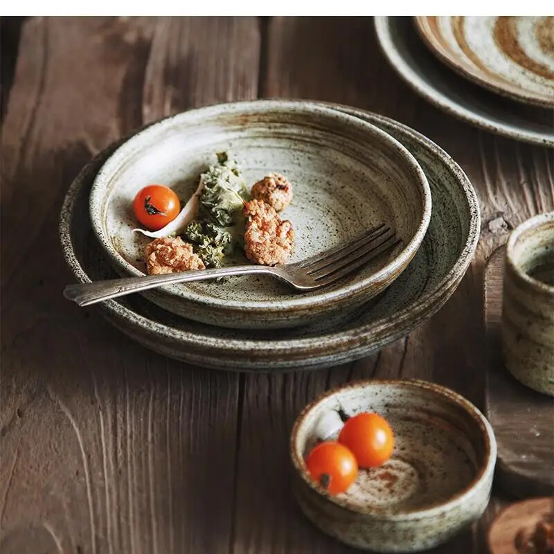 Home Cooking Japanese - Японская посуда ручной работы из керамогранита: