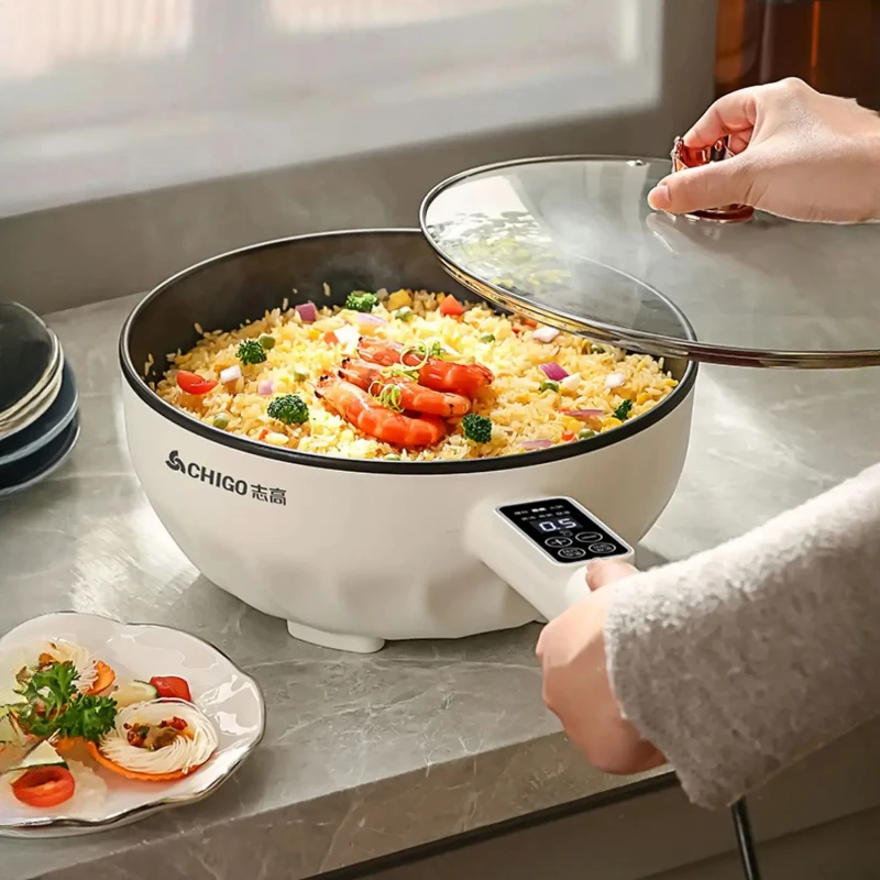 Home Cooking Electric - Многофункциональная электрическая кастрюля, электрическая фритюрница с